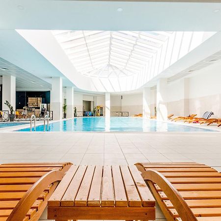 Luxury Condo On 18Th Floor With Pool, Fitness, Parking Included. Скопье Экстерьер фото