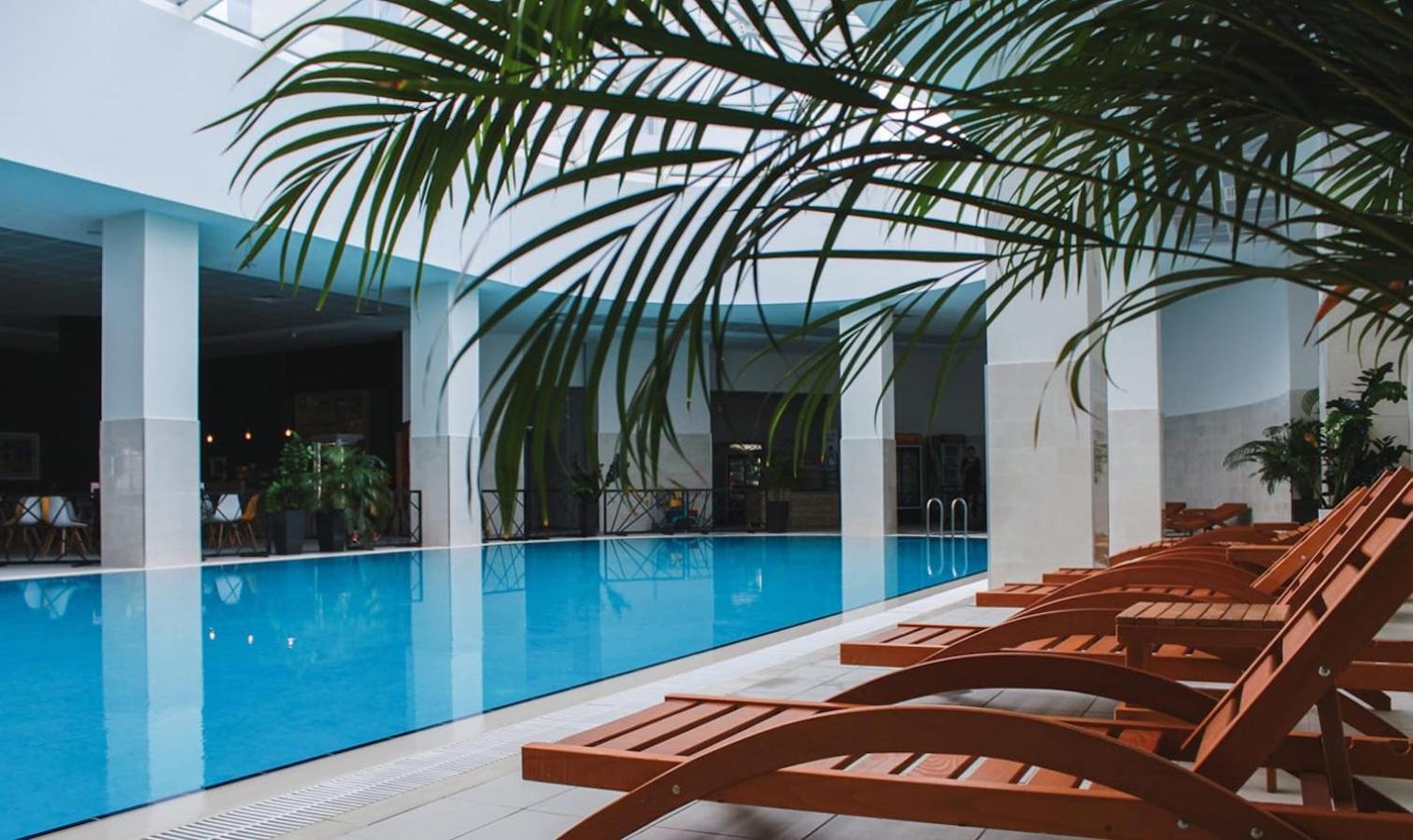 Luxury Condo On 18Th Floor With Pool, Fitness, Parking Included. Скопье Экстерьер фото