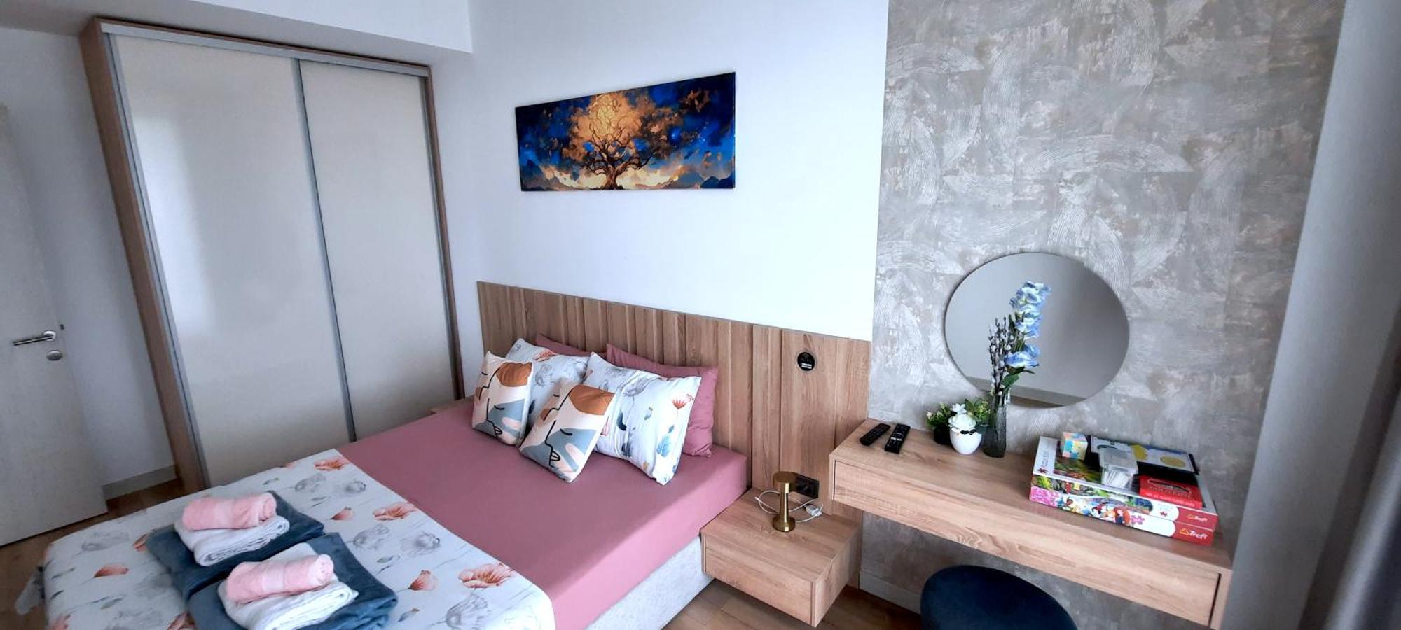 Luxury Condo On 18Th Floor With Pool, Fitness, Parking Included. Скопье Экстерьер фото